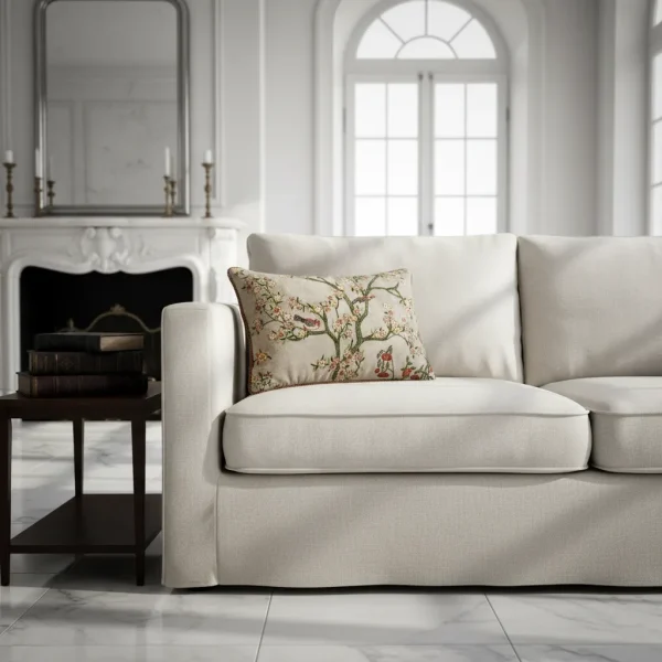 Jayla Multi Colour Embroidery Cushion Cover