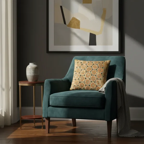 Yasma Multi Colour Embroidery Cushion Cover